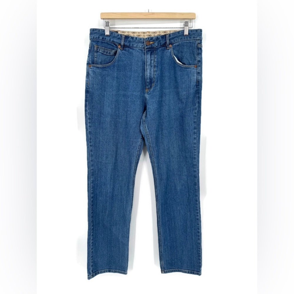 Pendleton Men's Straight Leg Jeans Blue Size 33x32‎ Durable Denim